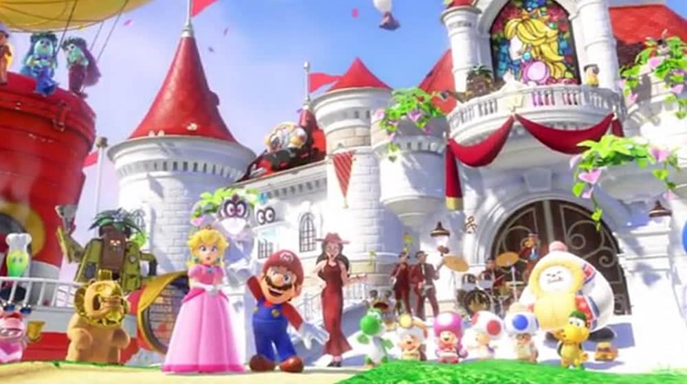 Un fan a reconstitué le château de Super Mario Odyssey en réalité virtuelle