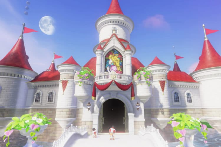 Un fan a reconstitué le château de Super Mario Odyssey en réalité virtuelle