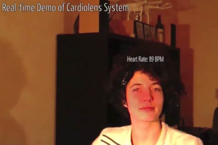 Cardiolens Hololens fréquence cardiaque réalité augmentée