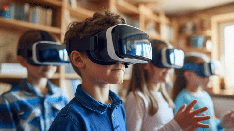 rentrée scolaire 2024 IA dans l'éducation réalité virtuelle en classe