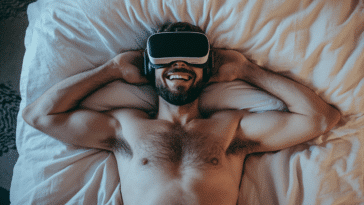 Les sars regardent du porno VR