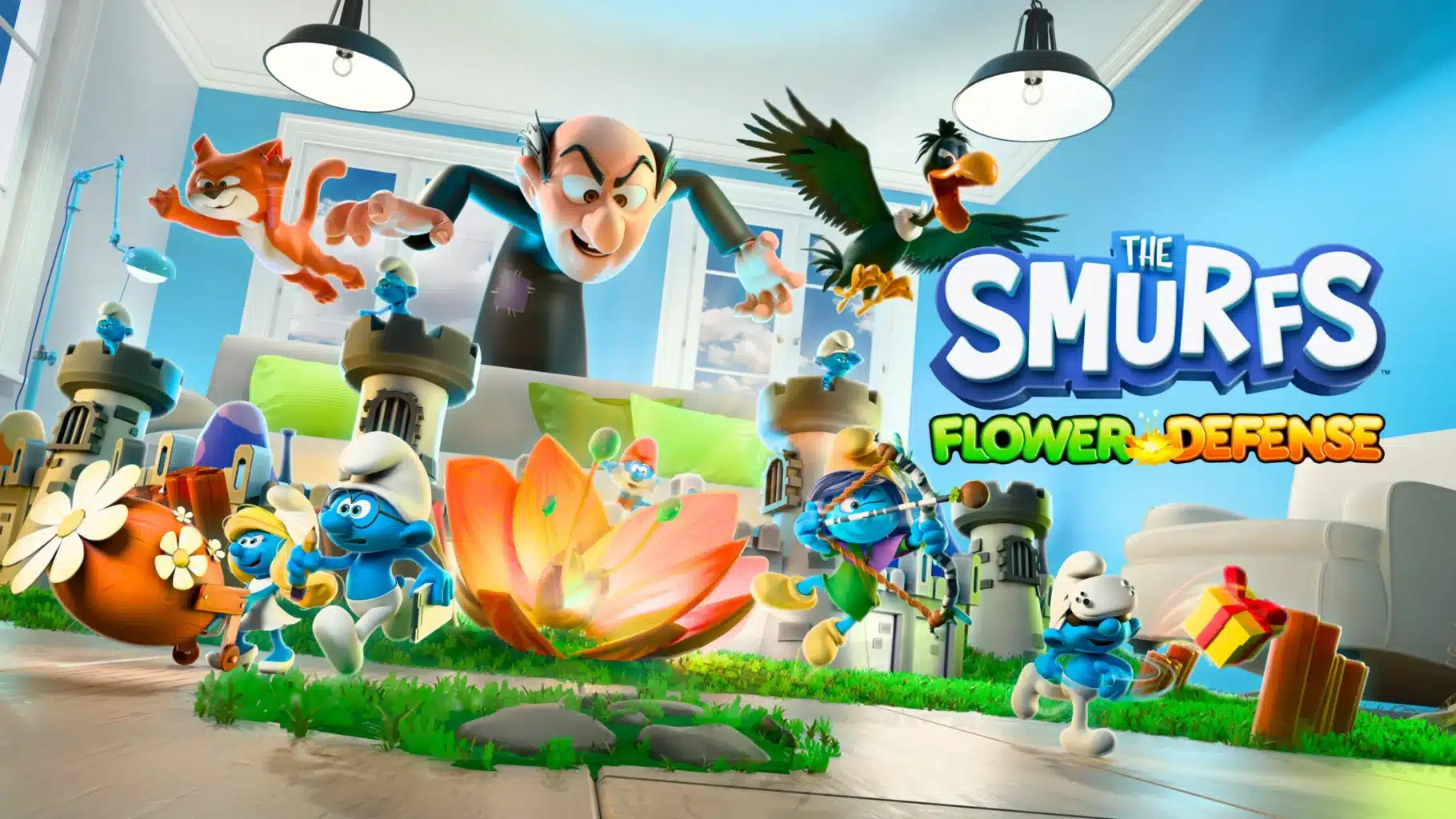 The Smurfs – Flower Defense